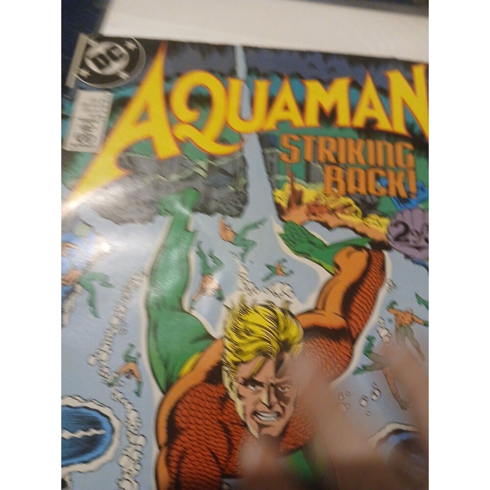 Aquaman Issue #2 July 1989 DC Comics Striking Back! - Picture 3 of 6